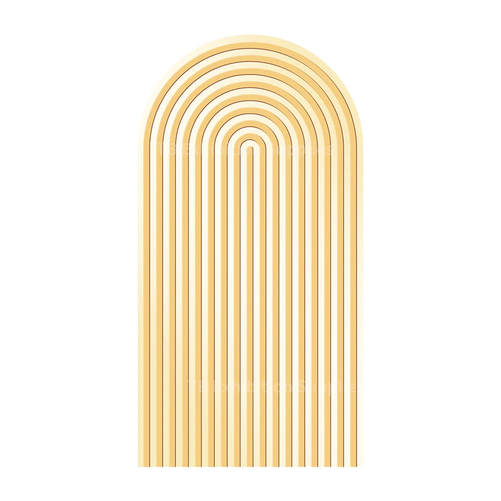 3D Line Arch Backdrop Cover for Wedding - Afford Today