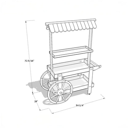 DIY Collapsible Event Cart - Afford Today