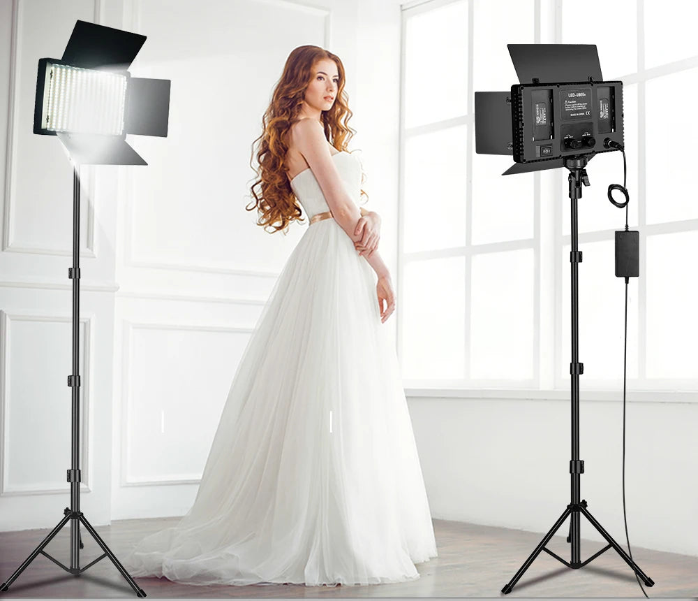 Nagnahz U800 LED Photo Studio Light for Tiktok Youbute Game Live Video Lighting Portable Video Recording Photography Panel Lamp - Afford Today