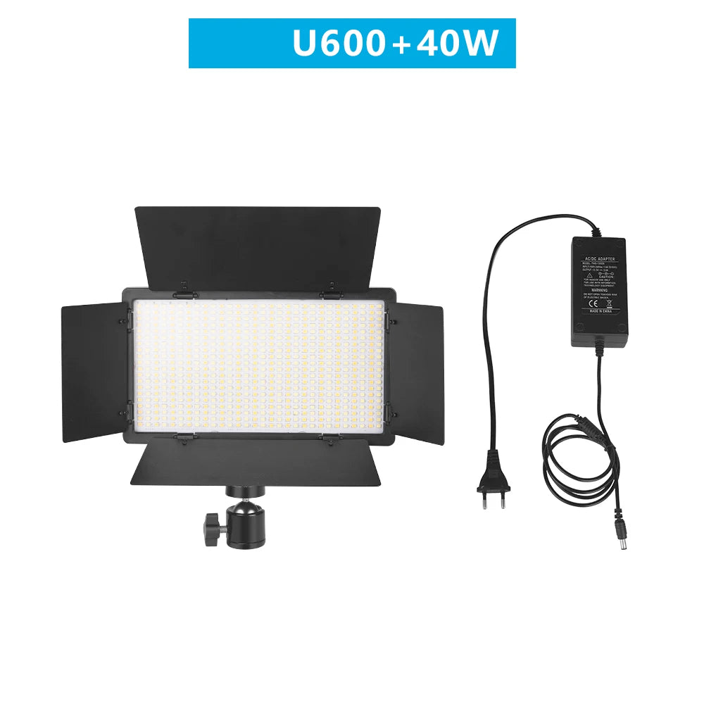 Nagnahz U800 LED Photo Studio Light for Tiktok Youbute Game Live Video Lighting Portable Video Recording Photography Panel Lamp - Afford Today