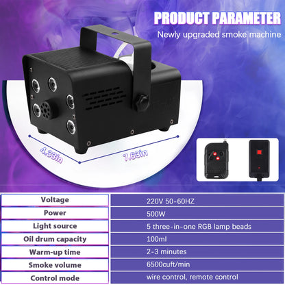 Wireless Remote Control Stage Fogger