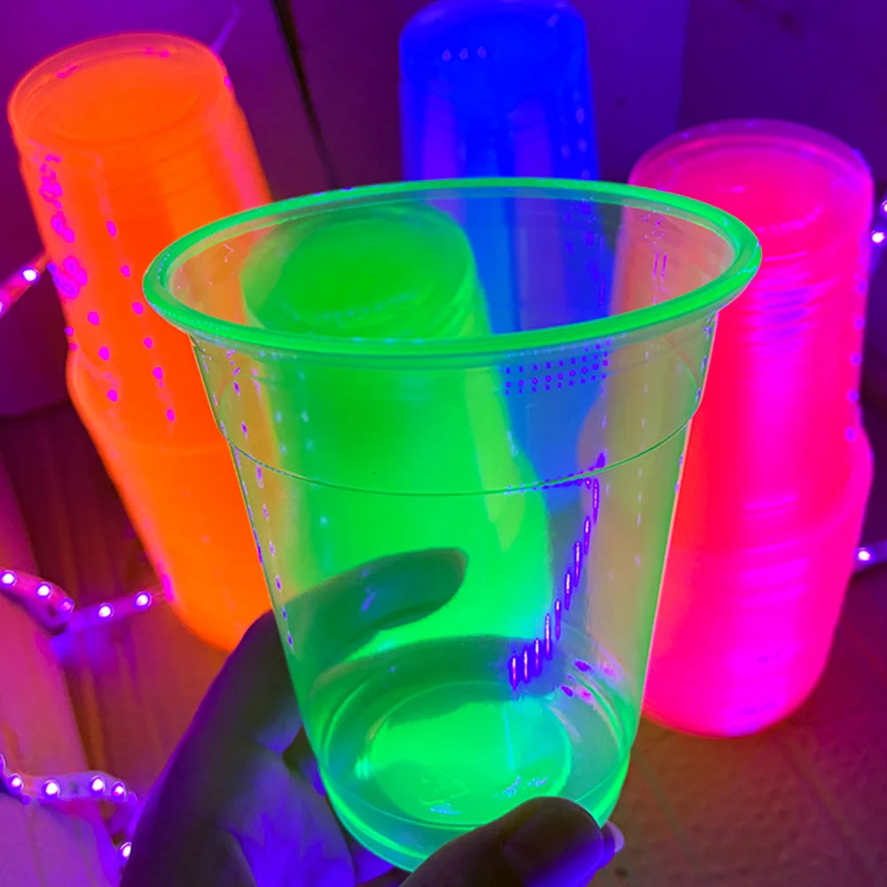 40pcs 12oz Neon Party Cups - Afford Today