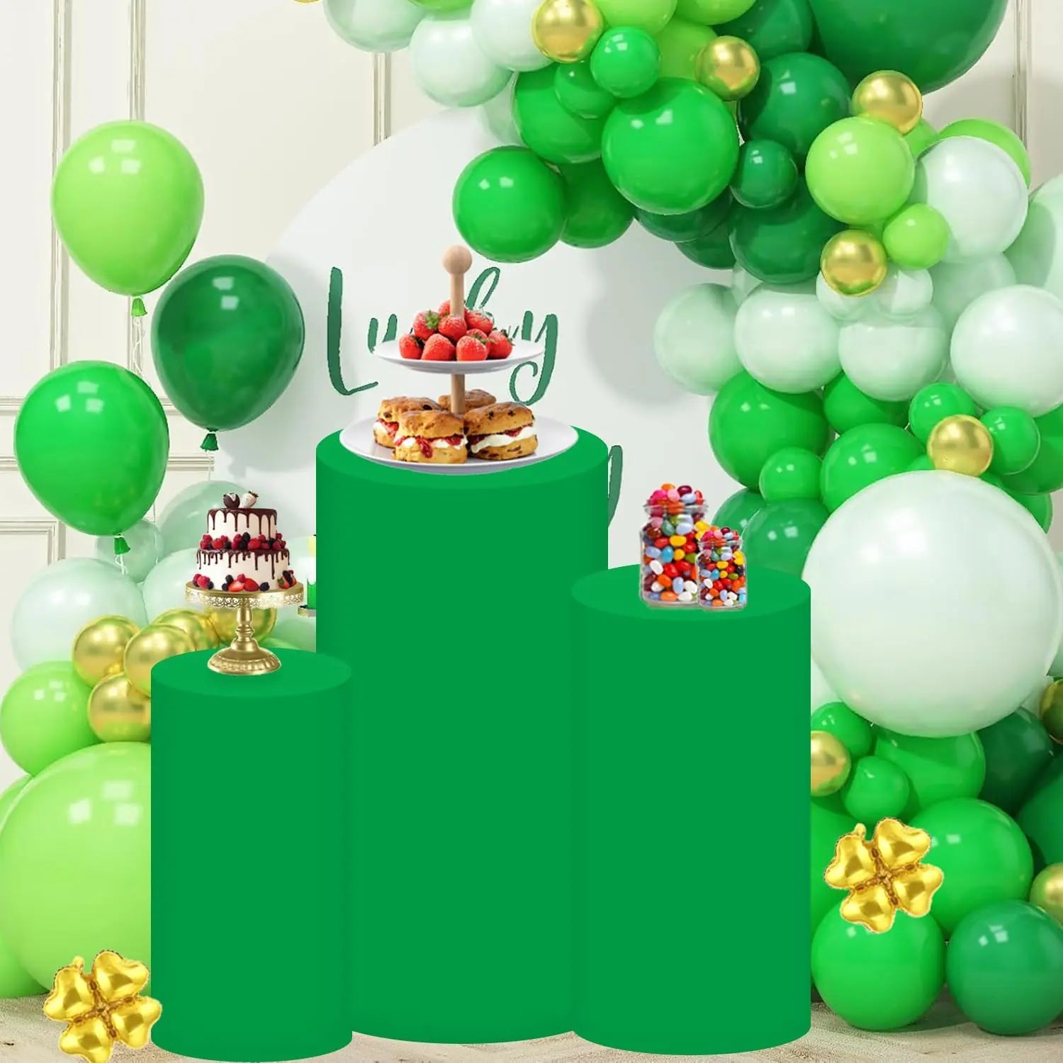 Cylinder Pedestal Stand Covers - Afford Today