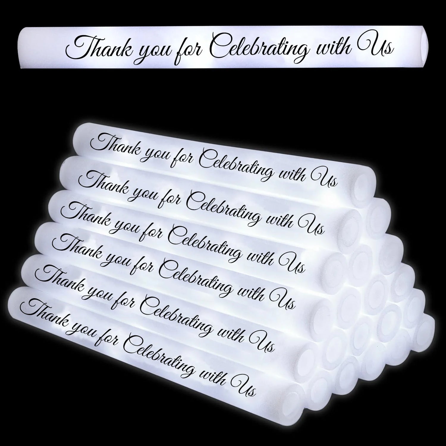 50-200Pcs Led Foam Wedding Glow Sticks - Afford Today