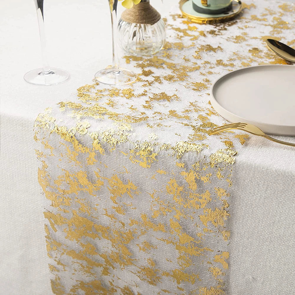 Sparkle Metallic Table Runners