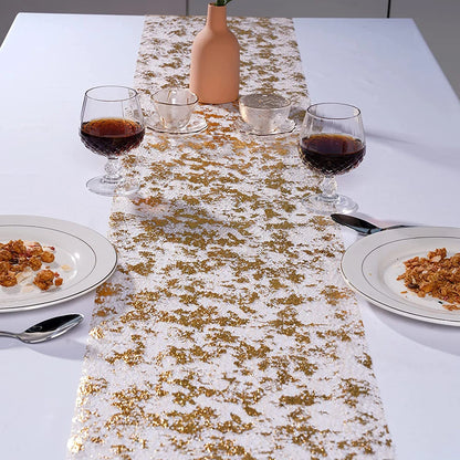 Sparkle Metallic Table Runners