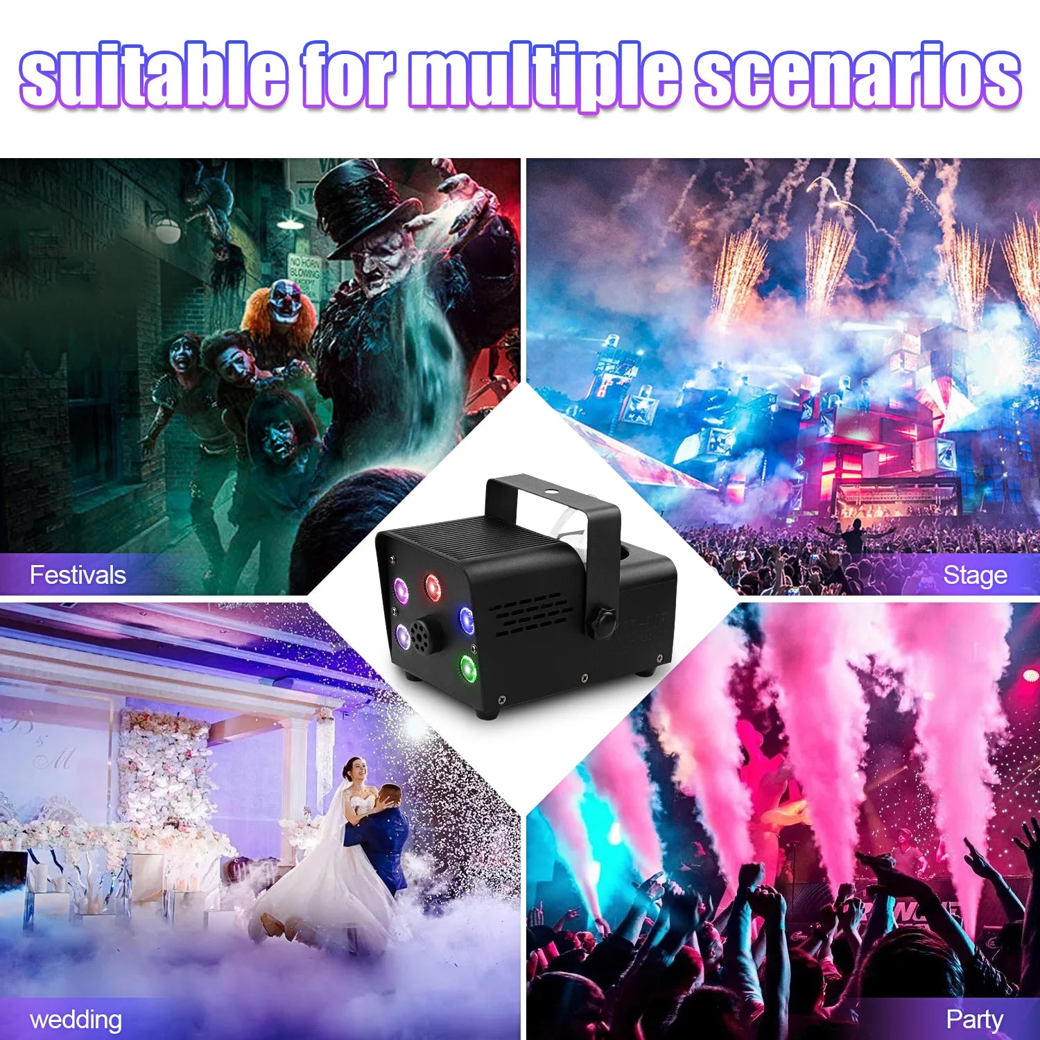 Wireless Remote Control Stage Fogger