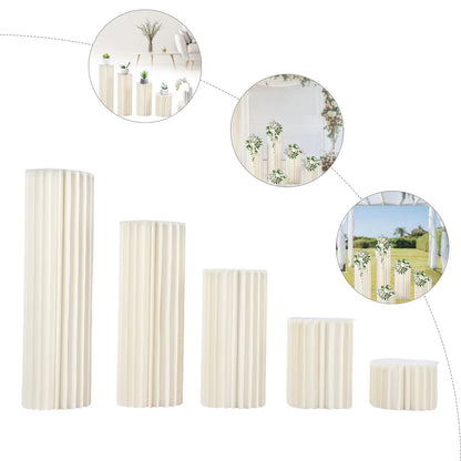 Wedding Centerpieces Cardboard Vases Set