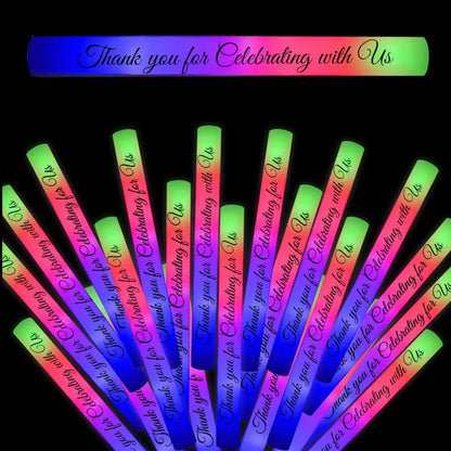 50-200Pcs Led Foam Wedding Glow Sticks - Afford Today