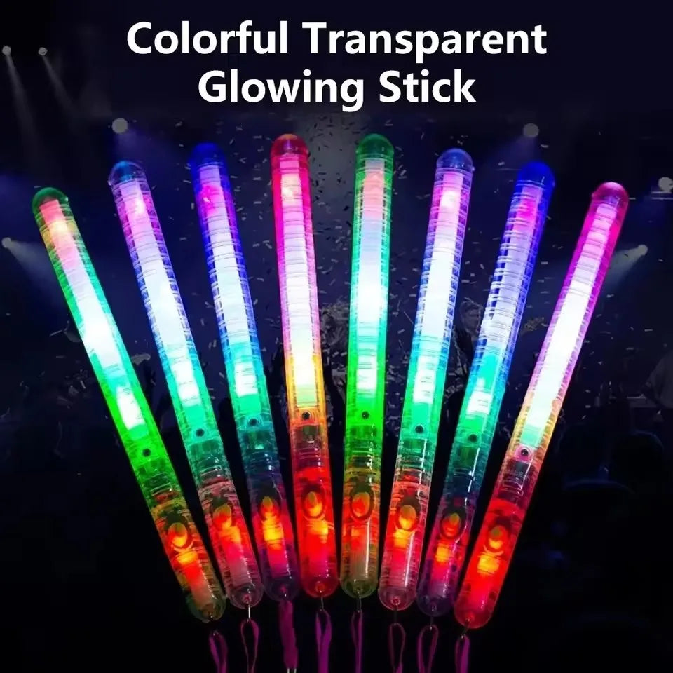 LED Glow Fiber Wands Sticks