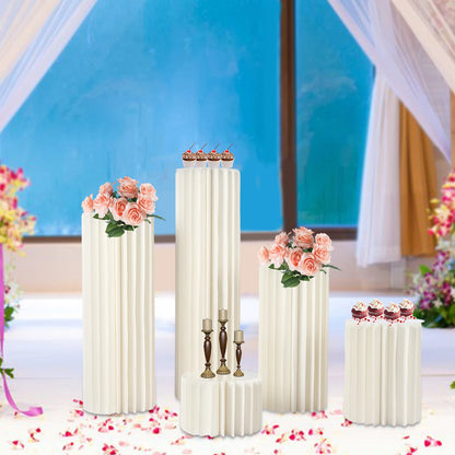 Wedding Centerpieces Cardboard Vases Set