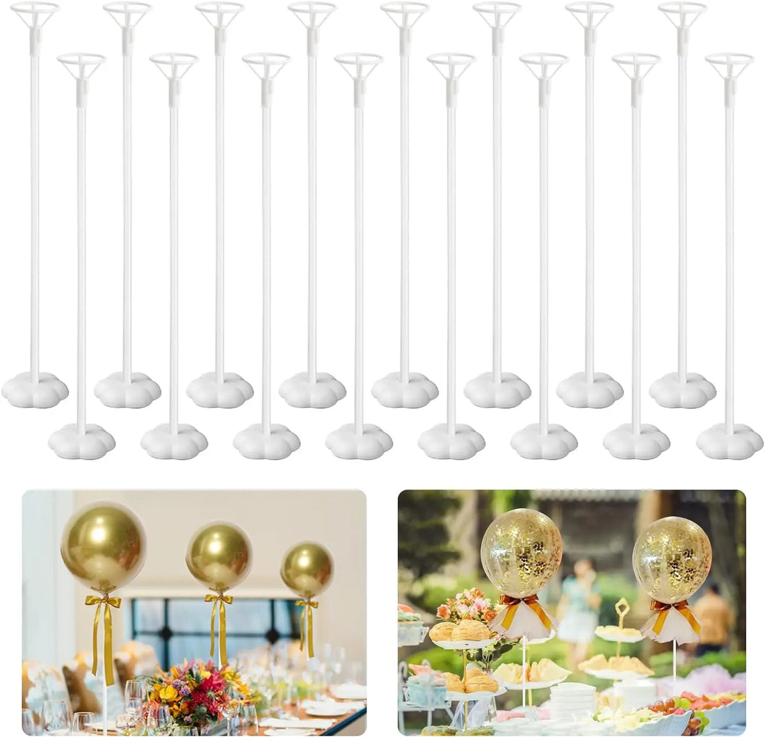 10 Plum Blossom Base Balloon Support Rod - Afford Today