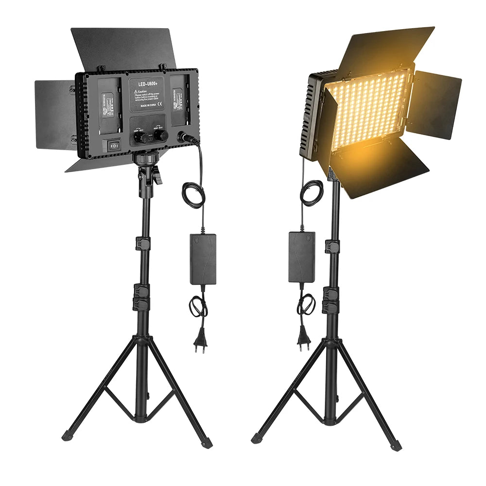 Nagnahz U800 LED Photo Studio Light for Tiktok Youbute Game Live Video Lighting Portable Video Recording Photography Panel Lamp - Afford Today