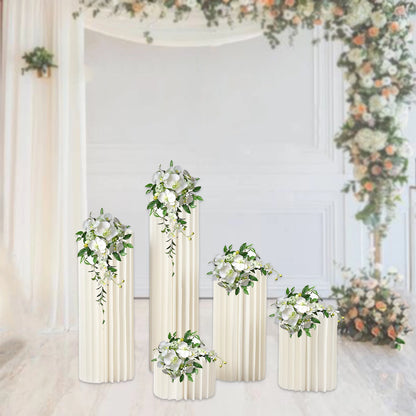 Wedding Centerpieces Cardboard Vases Set