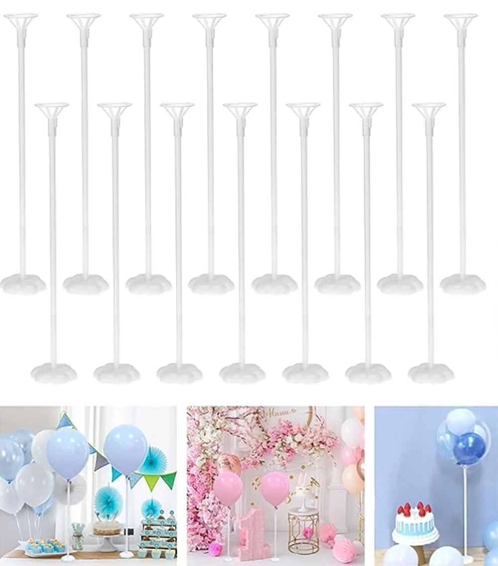 10 Plum Blossom Base Balloon Support Rod - Afford Today