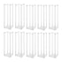10Pcs Acrylic Vase Wedding Flower Stands Set 23.6"H Clear Column Rack Geometric Display Stand for Home Party Wedding Decor - Afford Today