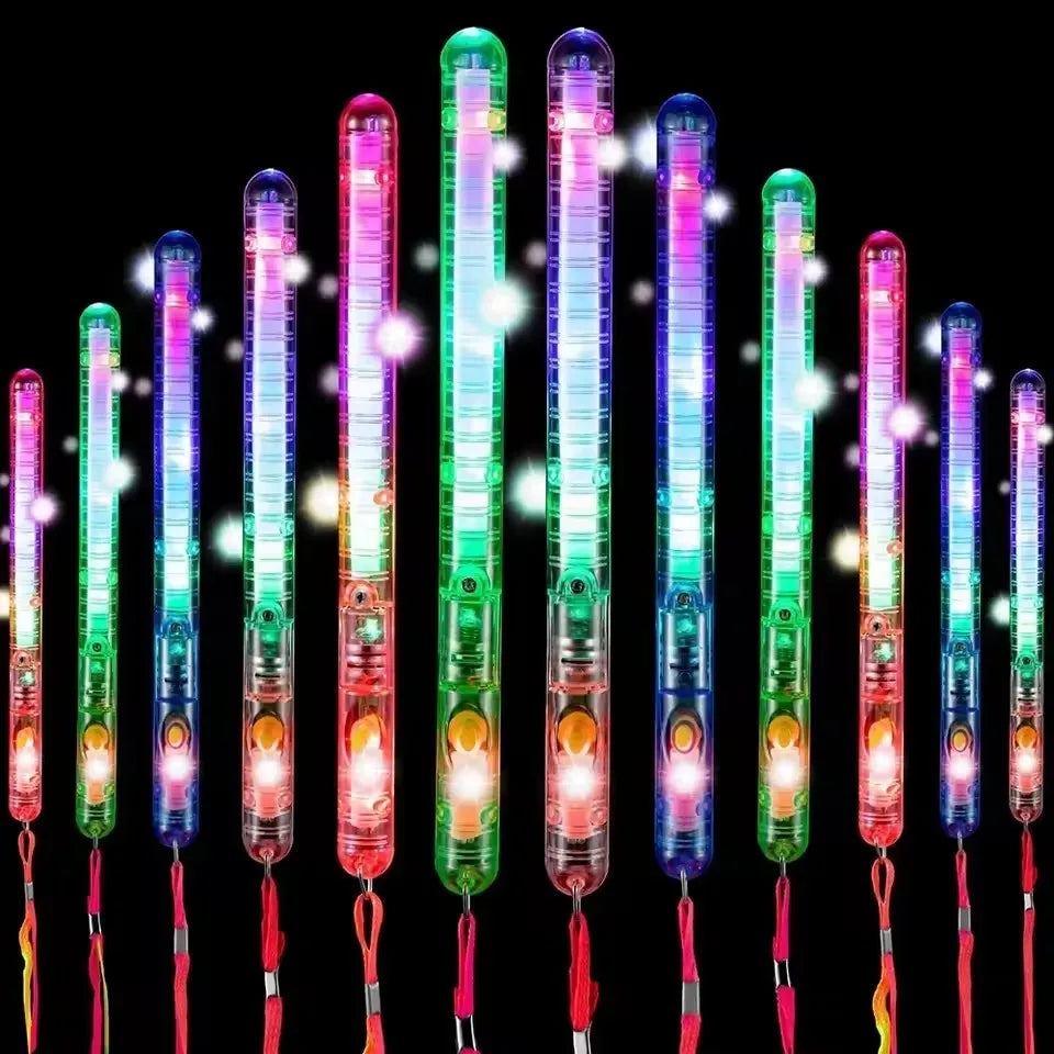 LED Glow Fiber Wands Sticks