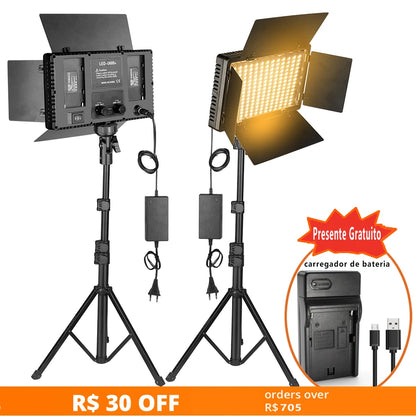 Nagnahz U800 LED Photo Studio Light for Tiktok Youbute Game Live Video Lighting Portable Video Recording Photography Panel Lamp - Afford Today