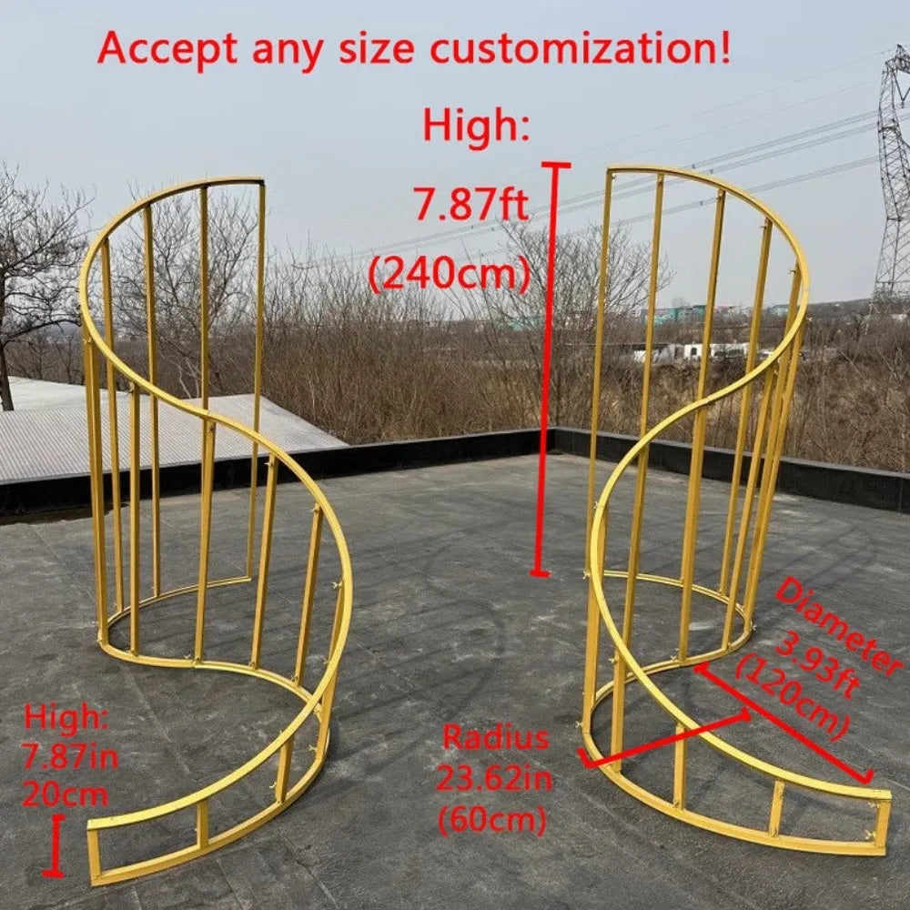 Wedding Stage Fence Arch Decoration - Afford Today