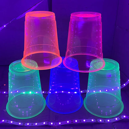 40pcs 12oz Neon Party Cups - Afford Today