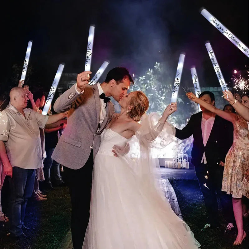 50-200Pcs Led Foam Wedding Glow Sticks - Afford Today