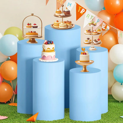 Cylinder Pedestal Stand Covers - Afford Today