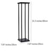 Matte Black Wedding Flower Stand, Metal Vase Column Pillar, Centerpiece for Event Party, Reception Table Decoration, 10Pcs - Afford Today