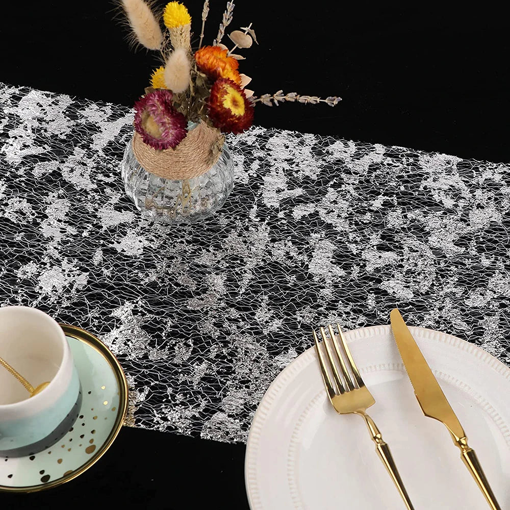 Sparkle Metallic Table Runners