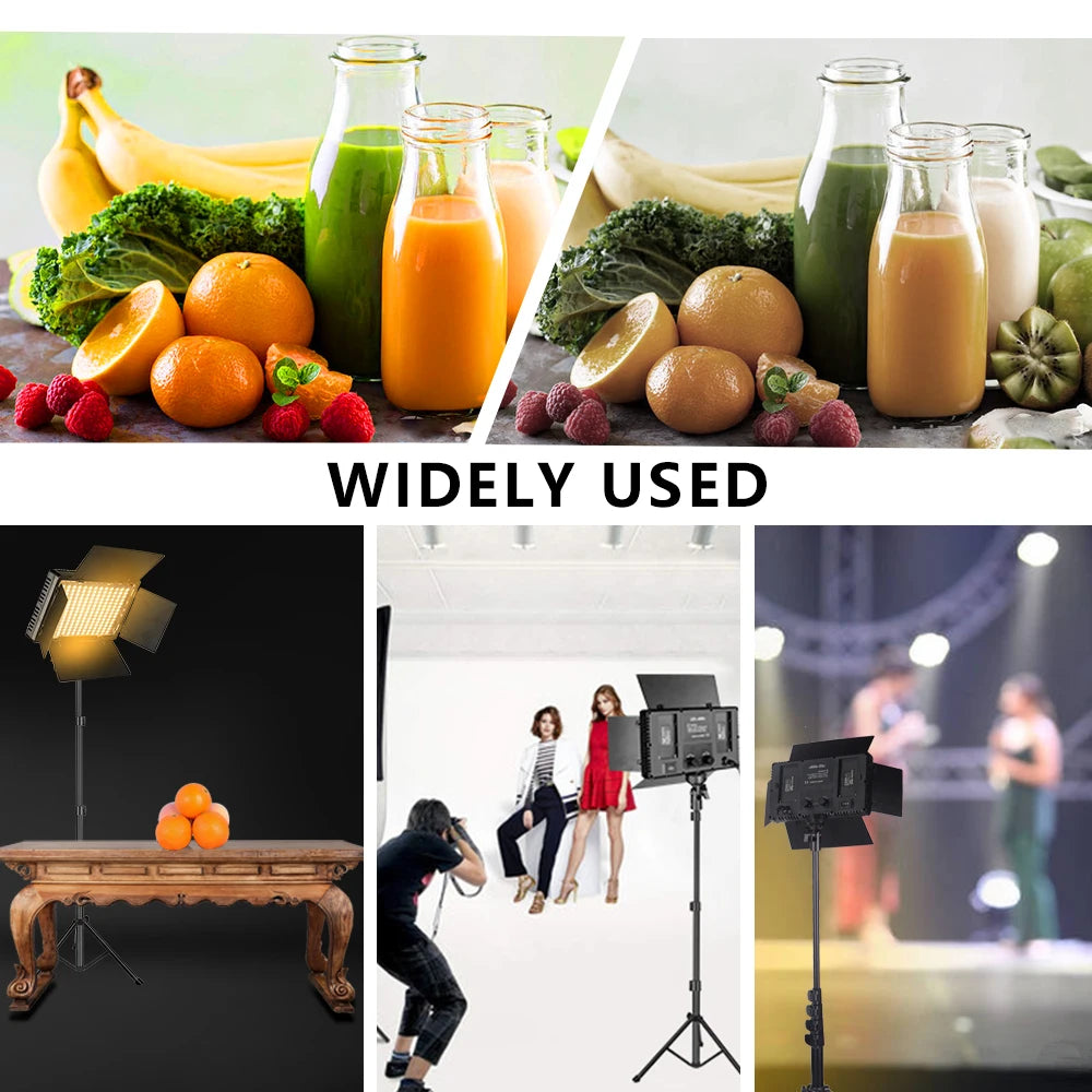 Nagnahz U800 LED Photo Studio Light for Tiktok Youbute Game Live Video Lighting Portable Video Recording Photography Panel Lamp - Afford Today