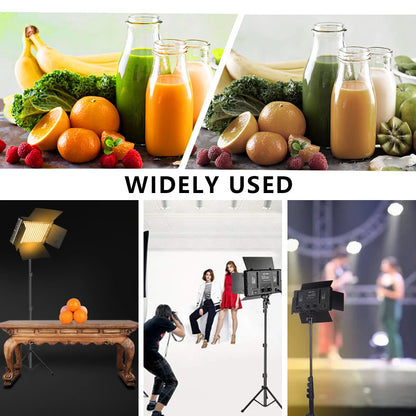 Nagnahz U800 LED Photo Studio Light for Tiktok Youbute Game Live Video Lighting Portable Video Recording Photography Panel Lamp - Afford Today