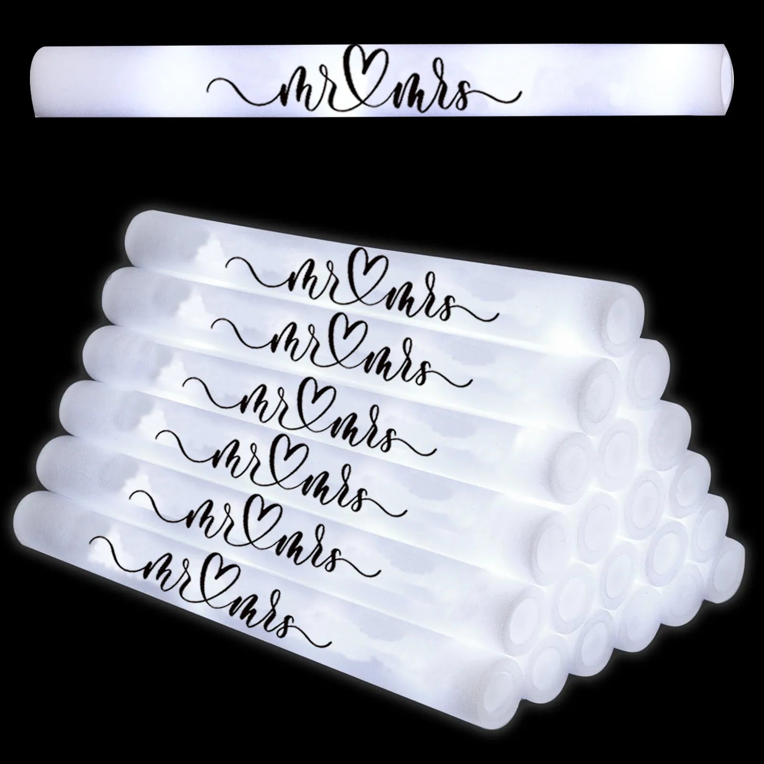 50-200Pcs Led Foam Wedding Glow Sticks - Afford Today